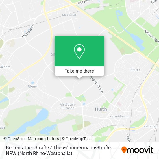 Berrenrather Straße / Theo-Zimmermann-Straße map