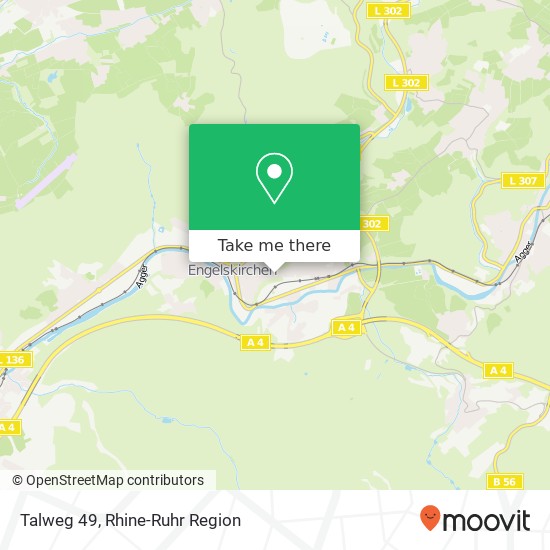 Talweg 49 map