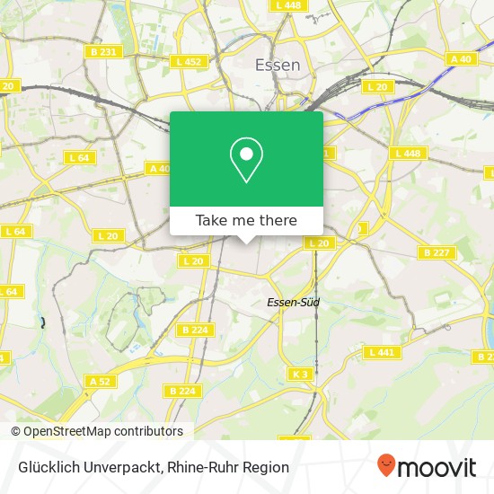 Glücklich Unverpackt map