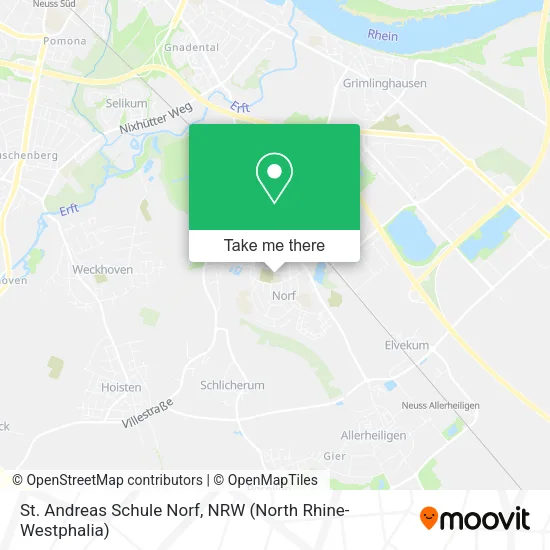 Карта St. Andreas Schule Norf