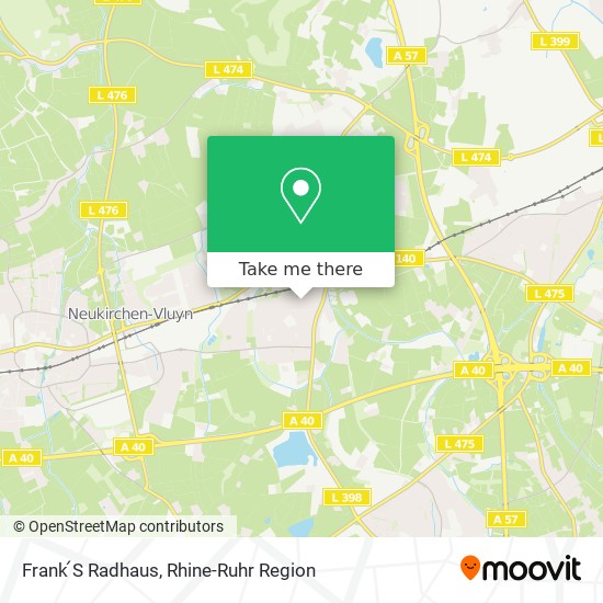Frank ́S Radhaus map