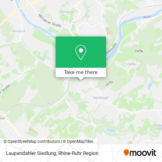 Laupendahler Siedlung map