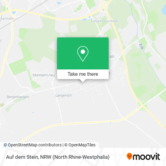 Карта Auf dem Stein