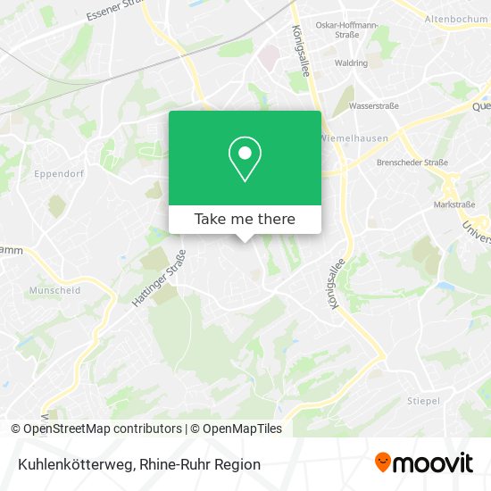 Kuhlenkötterweg map