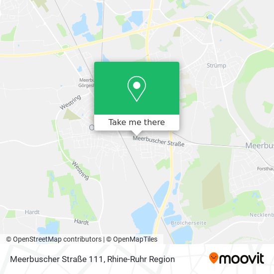 Meerbuscher Straße 111 map
