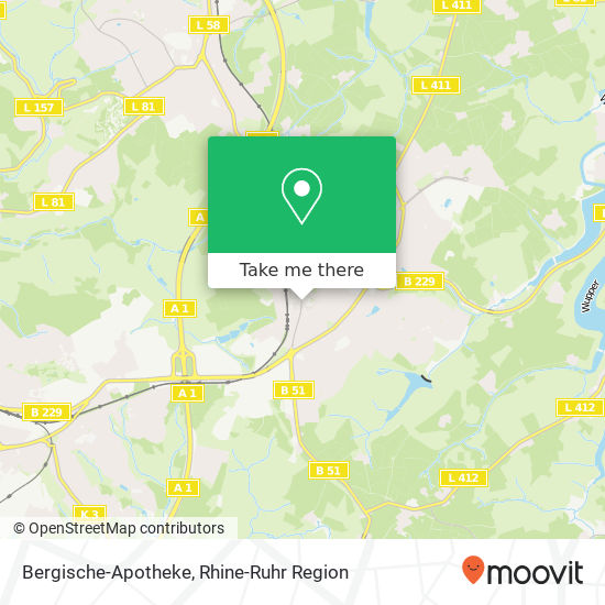 Bergische-Apotheke map