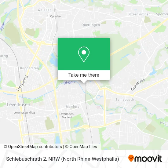 Schlebuschrath 2 map