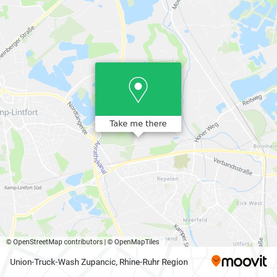 Union-Truck-Wash Zupancic map