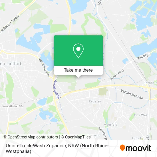 Карта Union-Truck-Wash Zupancic