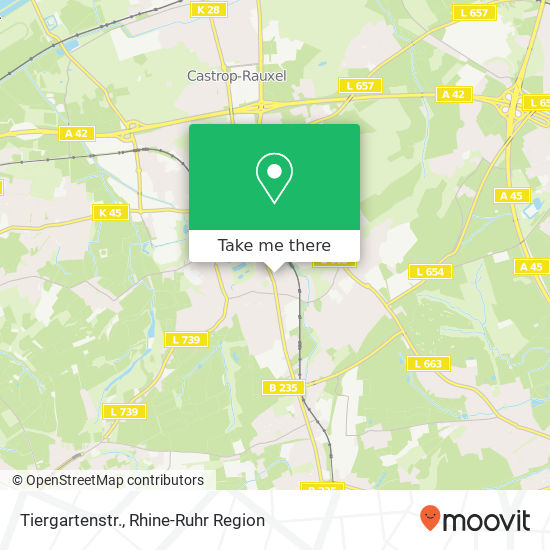Карта Tiergartenstr.