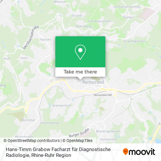 Hans-Timm Grabow Facharzt für Diagnostische Radiologie map