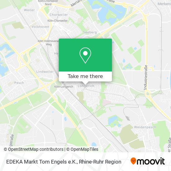 EDEKA Markt Tom Engels e.K. map