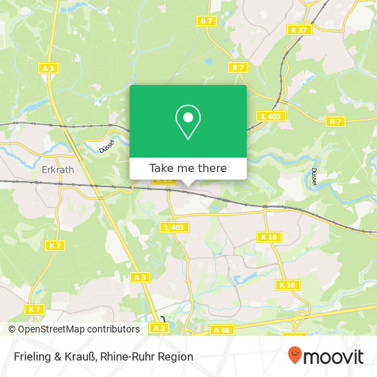 Frieling & Krauß map