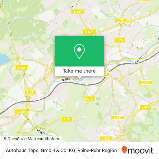Карта Autohaus Tepel GmbH & Co. KG
