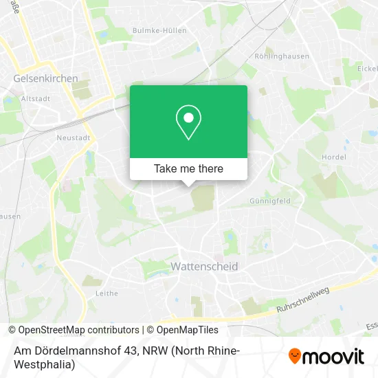 Карта Am Dördelmannshof 43