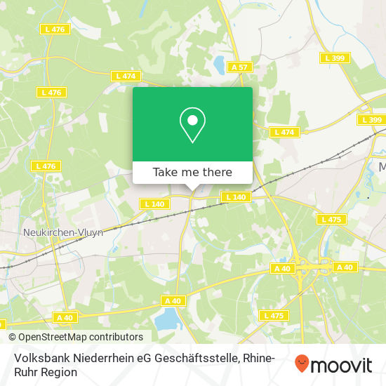 Volksbank Niederrhein eG Geschäftsstelle map