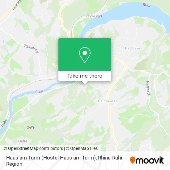 Haus am Turm map