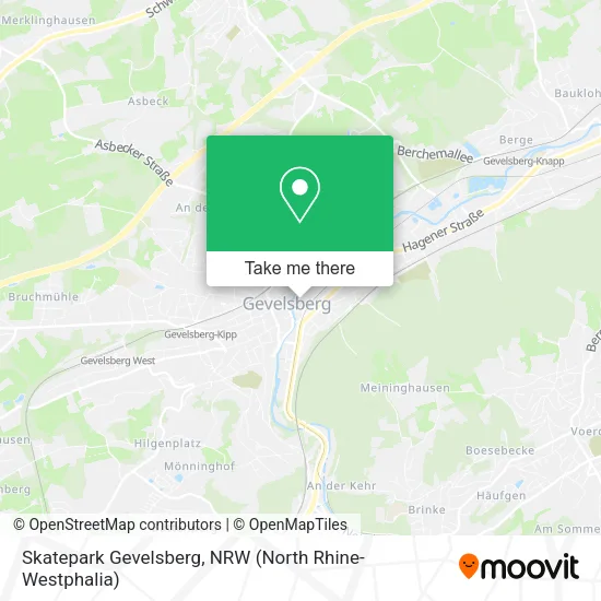Карта Skatepark Gevelsberg
