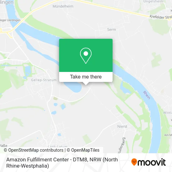Карта Amazon Fulfillment Center - DTM8
