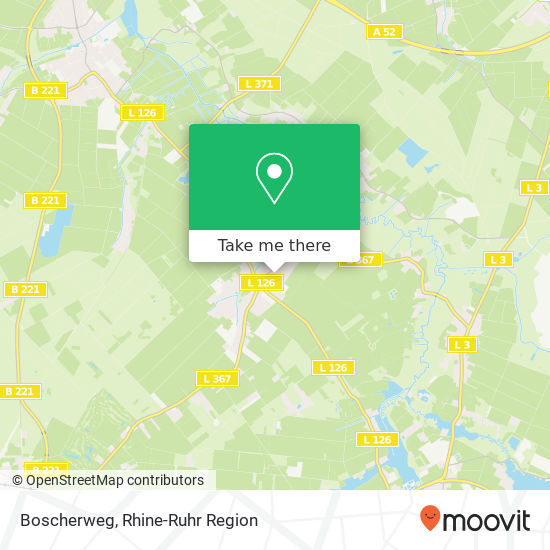 Boscherweg map