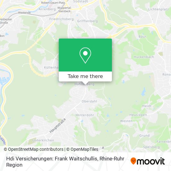 Hdi Versicherungen: Frank Waitschullis map