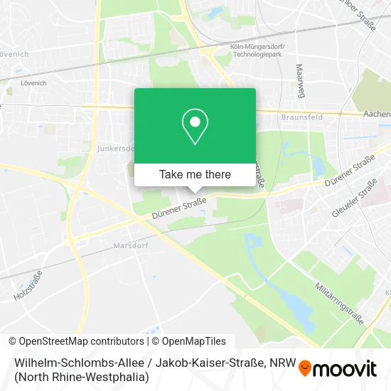 Карта Wilhelm-Schlombs-Allee / Jakob-Kaiser-Straße