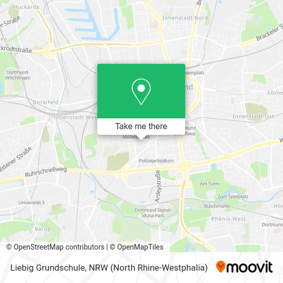 Liebig Grundschule map