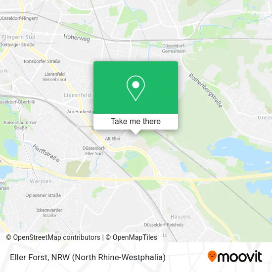 Карта Eller Forst