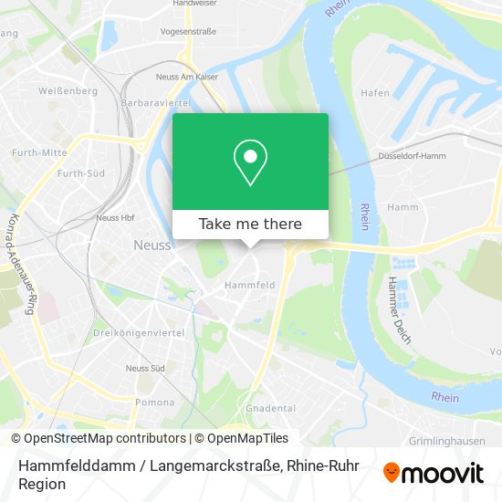 Hammfelddamm / Langemarckstraße map
