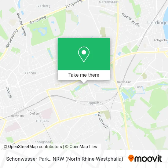 Schonwasser Park. map