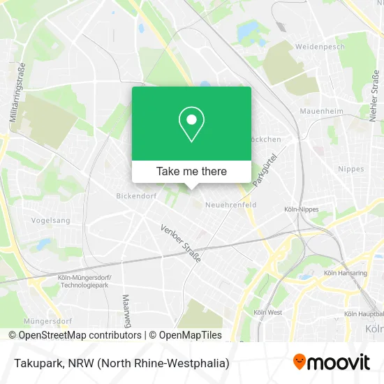 Карта Takupark