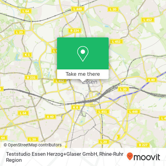 Карта Teststudio Essen Herzog+Glaser GmbH