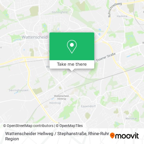 Wattenscheider Hellweg / Stephanstraße map