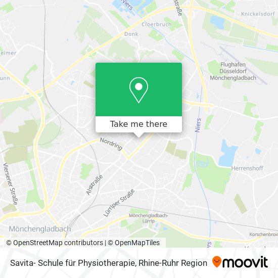 Savita- Schule für Physiotherapie map