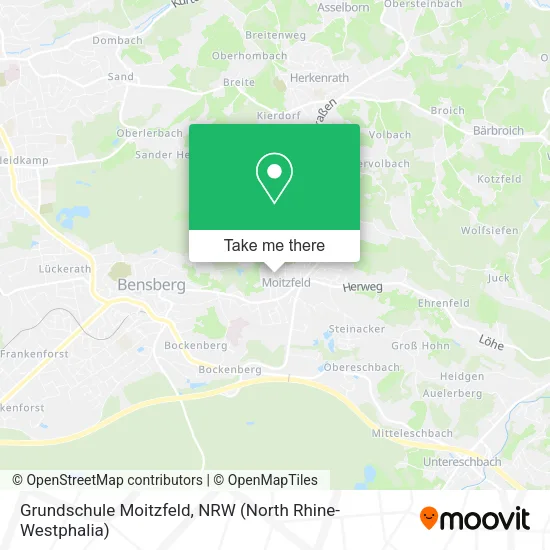 Карта Grundschule Moitzfeld