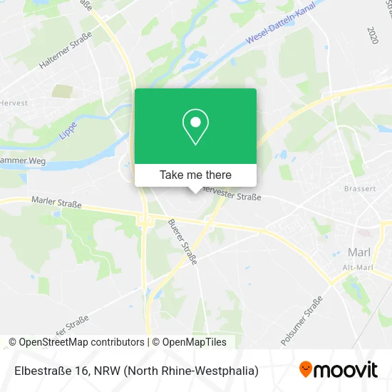 Карта Elbestraße 16