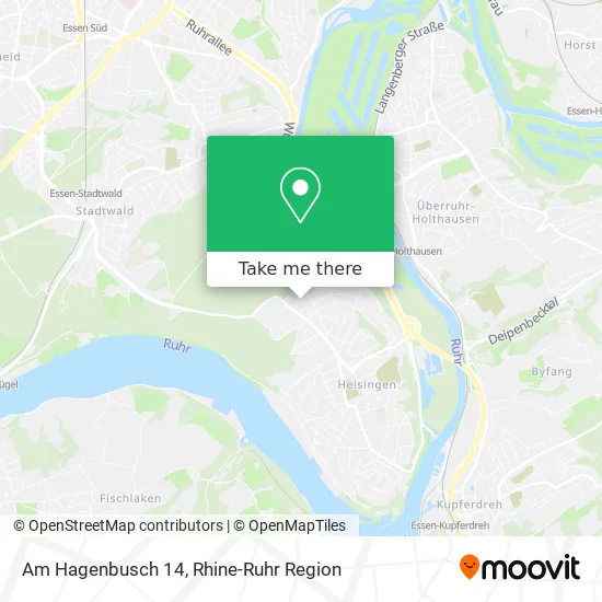 Am Hagenbusch 14 map