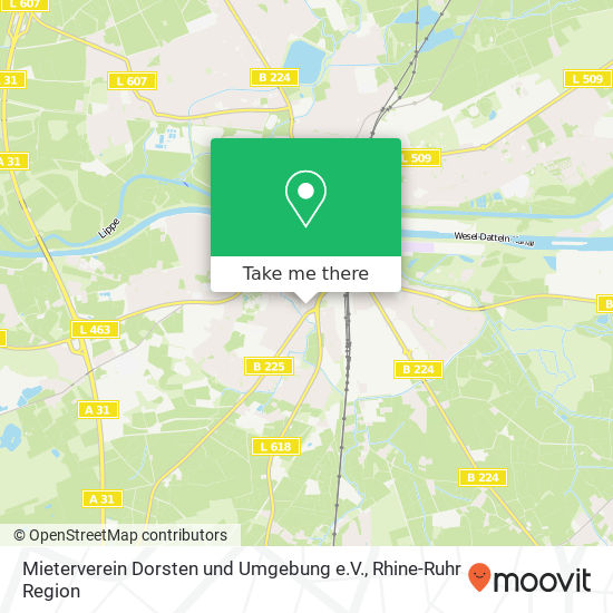 Mieterverein Dorsten und Umgebung e.V. map