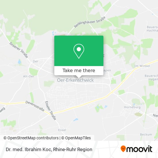 How To Get To Dr Med Ibrahim Koc In Oer Erkenschwick By Bus Train Light Rail Or Subway