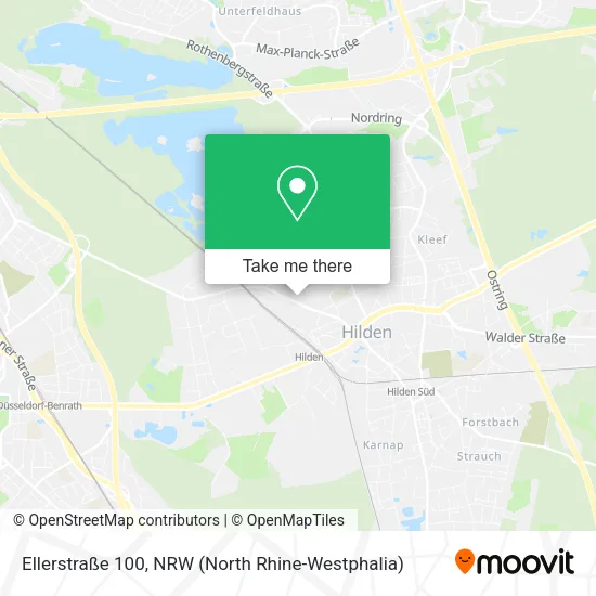 Ellerstraße 100 map