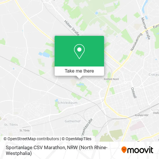Карта Sportanlage CSV Marathon