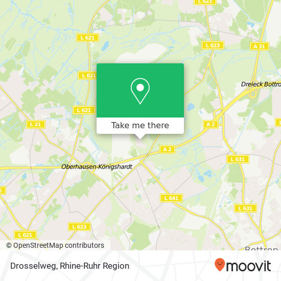 Drosselweg map