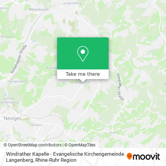 Windrather Kapelle - Evangelische Kirchengemeinde Langenberg map