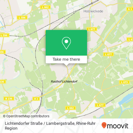 Lichtendorfer Straße / Lambergstraße map