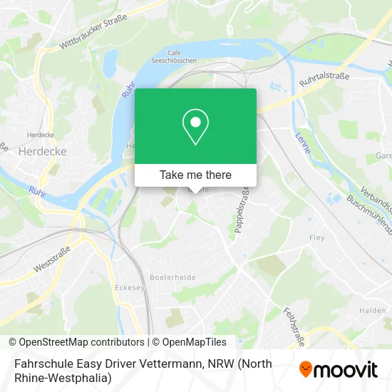 Карта Fahrschule Easy Driver Vettermann