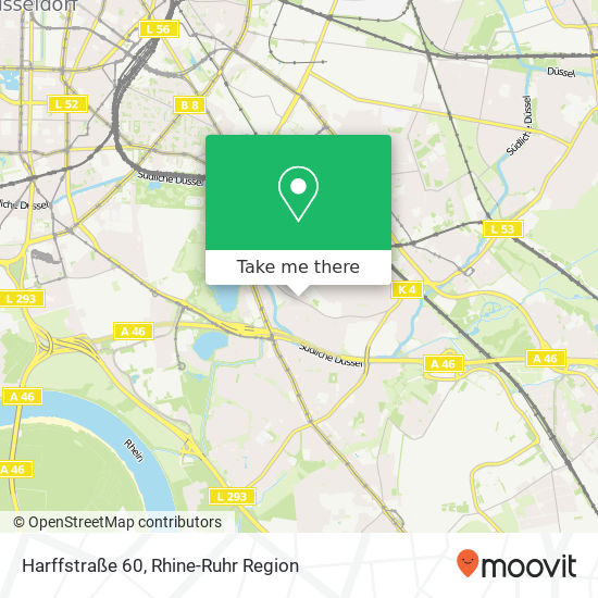 Harffstraße 60 map