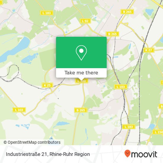 Industriestraße 21 map