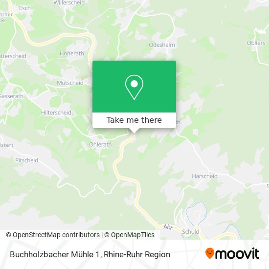 Buchholzbacher Mühle 1 map