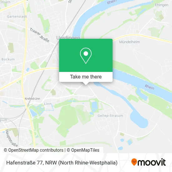 Hafenstraße 77 map
