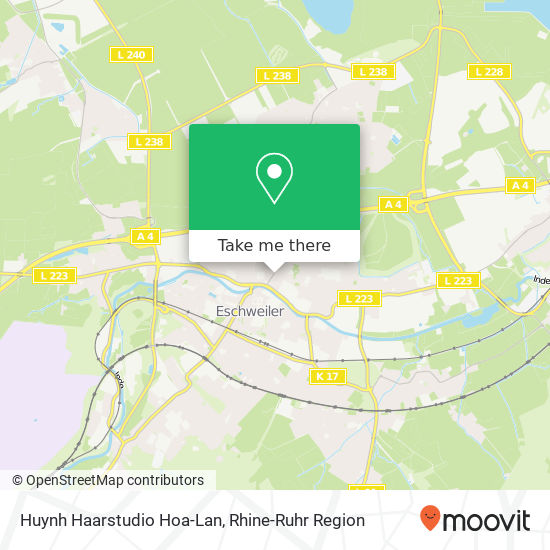 Huynh Haarstudio Hoa-Lan map